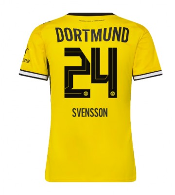Borussia Dortmund Daniel Svensson #24 Replika Hemmatröja Damer 2026-27 Kortärmad